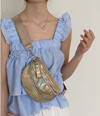 All-matching Light Diamond Fashion Shoulder Messenger Bag